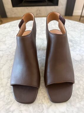 Johnston & Murphy Evelyn Open-Toe Booties